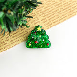 Mini Hair Clip Christmas Tree