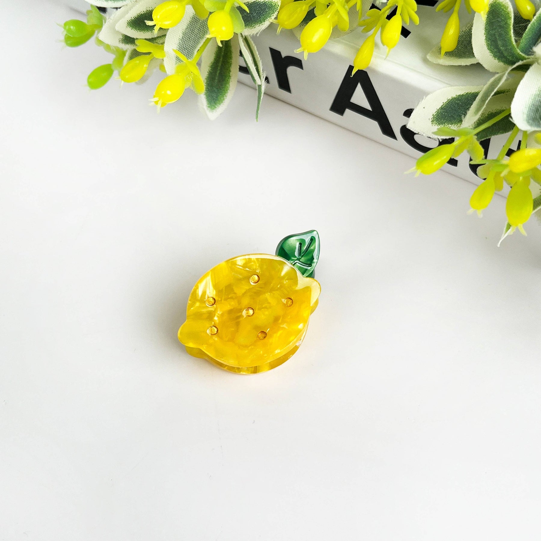 Mini Hair Clip Lemon