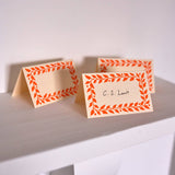 Pack of Twelve Neon Place Cards