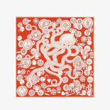 Scarf Octopus Red