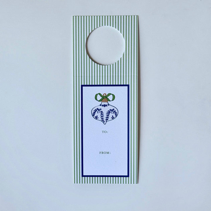 Wine Tag Ornament
