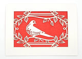 Paloma - A Lovely Dove: Dark Green / A2