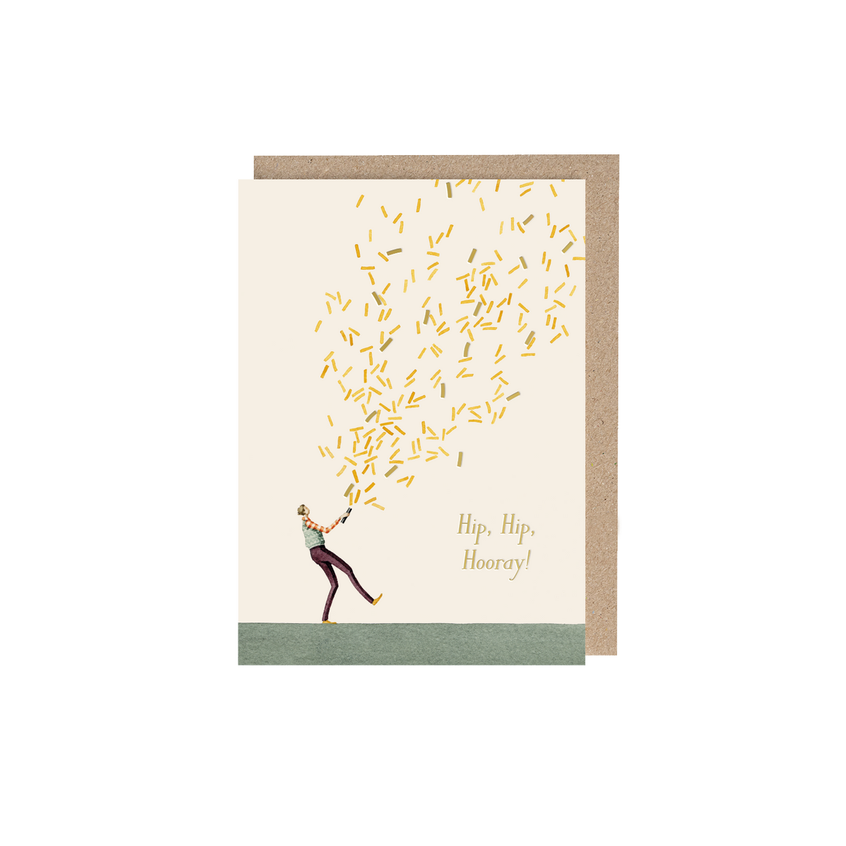 Glitter Bomb Boy (Hip, Hip, Hooray) Card