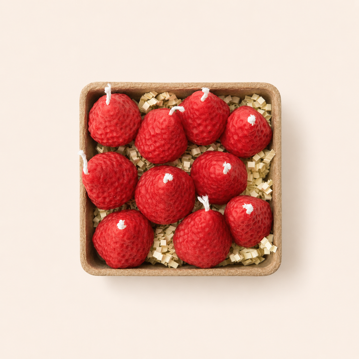Strawberry Candles