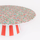Meri Meri x Liberty Red Sweet Meadow Cake Stand
