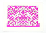 Papel Picado - Blank: Purple / A2