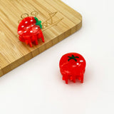 Mini Hair Clip Strawberry