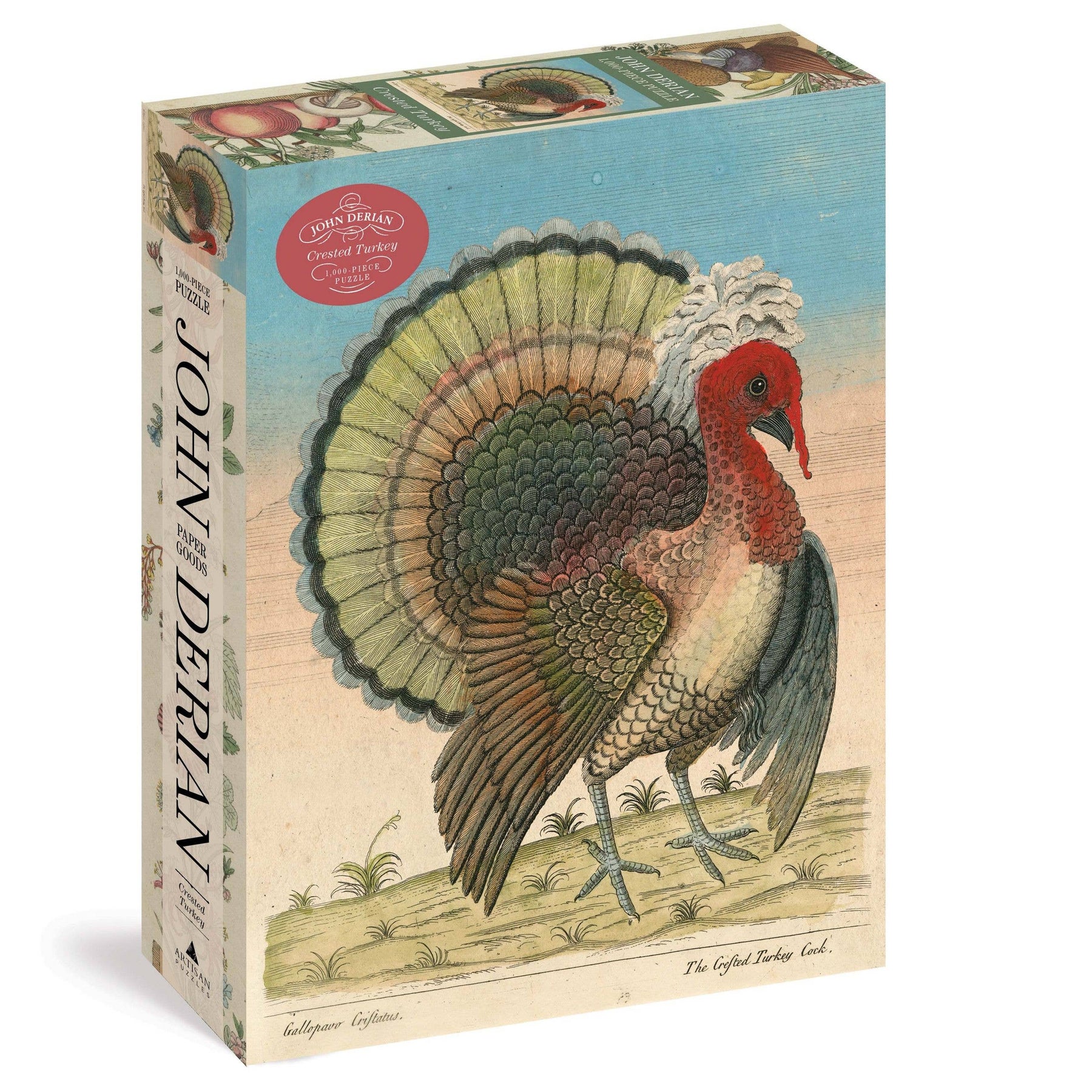 Puzzle John Derian Crested Turkey 1,000-Pieces