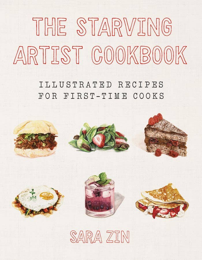 The Starving Artist Cookbook: Hardcover