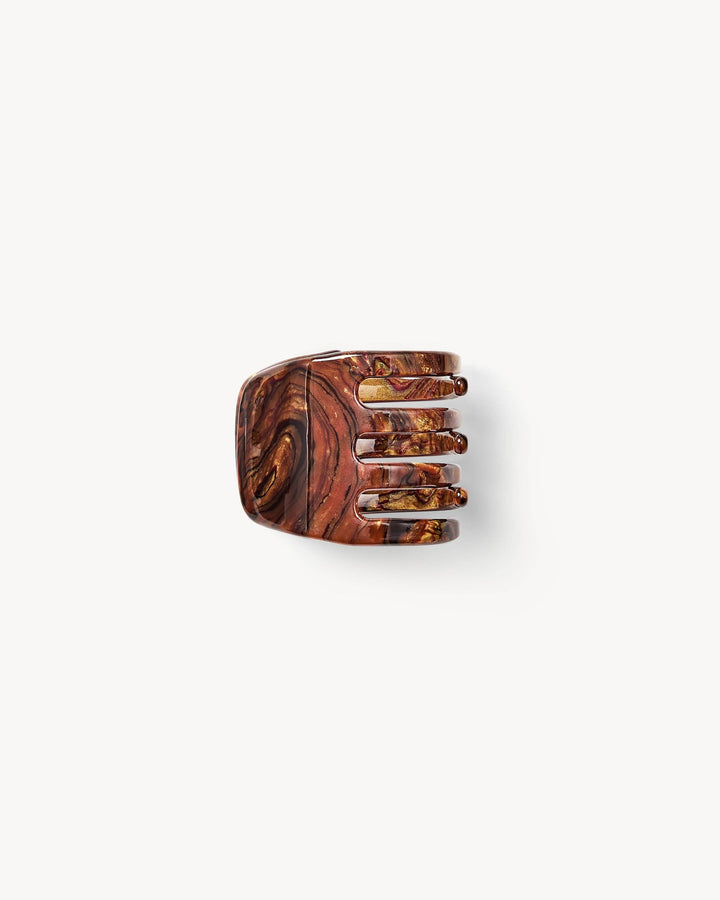 Mini Hair Clip Bronze