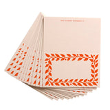 Pack of Twelve Neon Place Cards