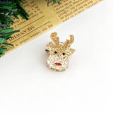 Mini Hair Clip Reindeer