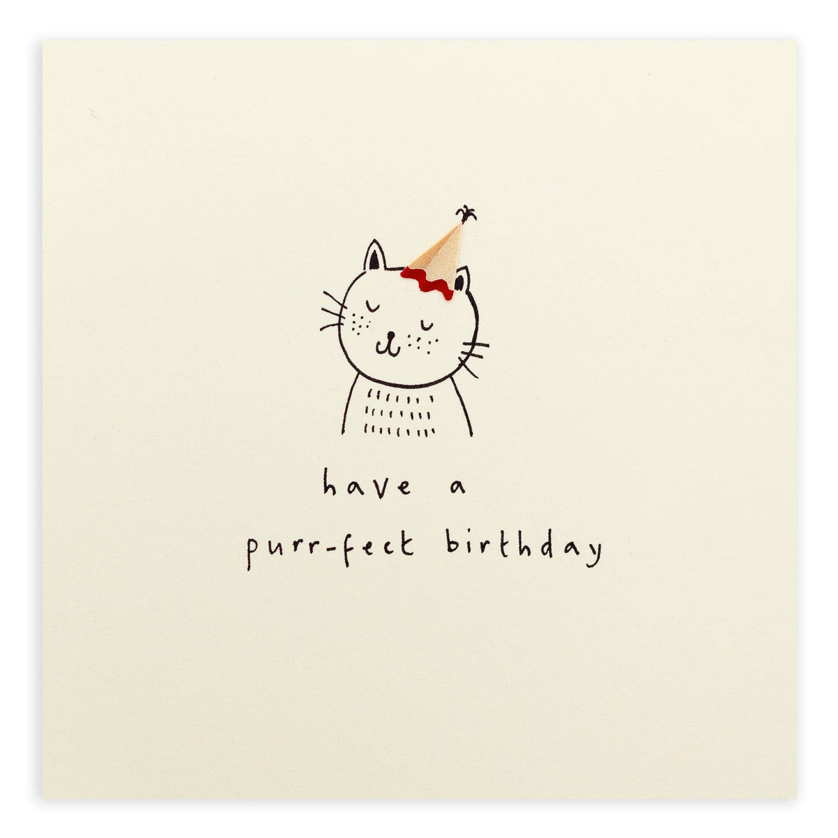 Birthday Cat Card