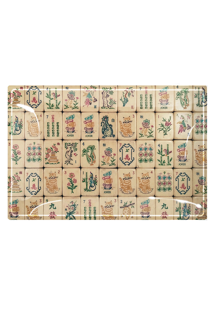 Decoupage Tray Mahjong