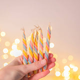 Twisted Marshmallow Candle Set of 5