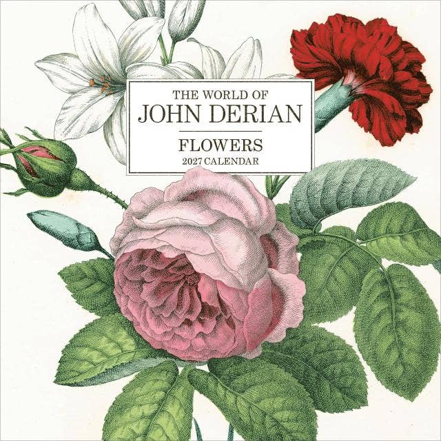 The World of John Derian Wall Calendar 2027