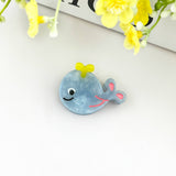 Mini Hair Clip Orange Fish
