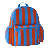 Cool Kid Backpack Blue & Rust Stripe