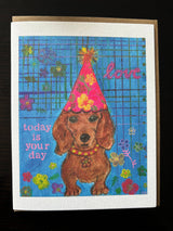 Dachshund Today Card