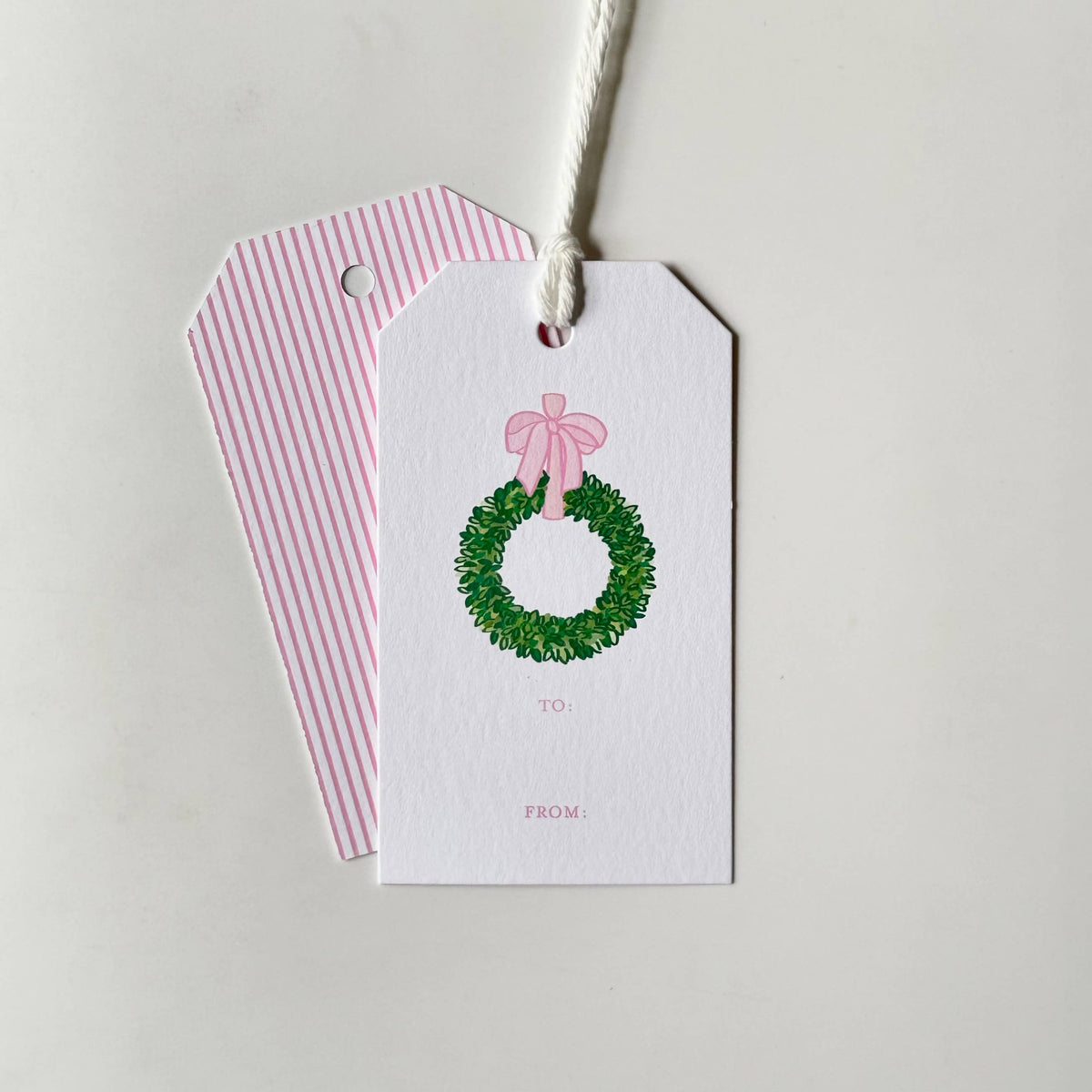 Gift Tags Wreath