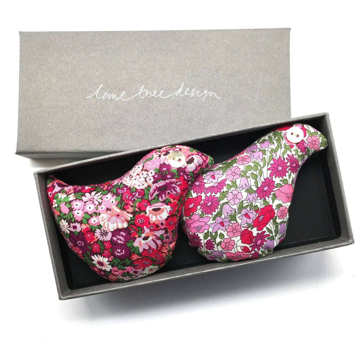 Lavender Sachet Set Birds Love Birds