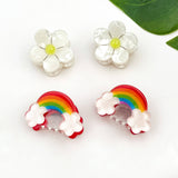 Mini Hair Clip Flower