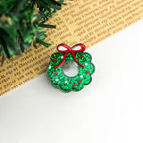Mini Hair Clip Wreath