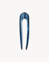 French Hair Pin in Indigo