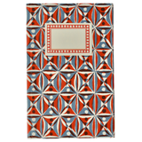 Hardback Notebook Kaleidoscope Red and Blue