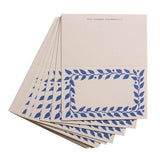 Pack of Twelve Scumble Blue Place Cards