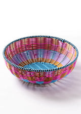 Maegen Woven Bowl Hot Pink