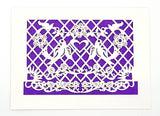 Papel Picado - Blank: Dark Green / A2