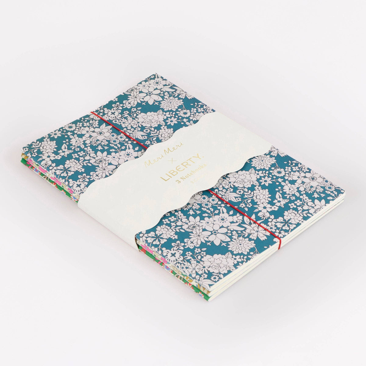 Meri Meri x Liberty Trio Softcover Notebook Set