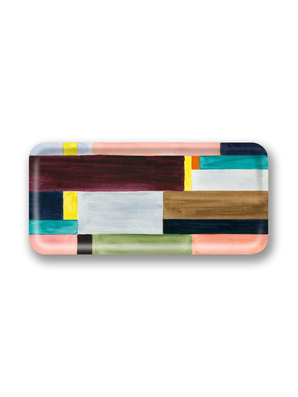 Small Narrow Tray Art Quadrant 1