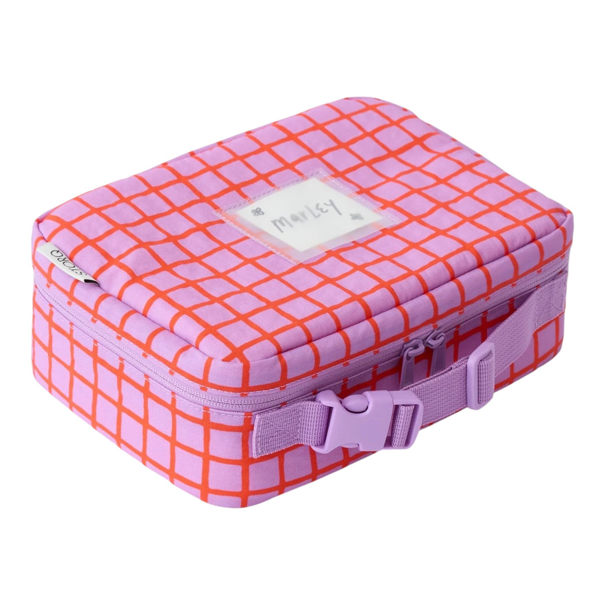 Cool Kid Lunch Box Orchid Grid