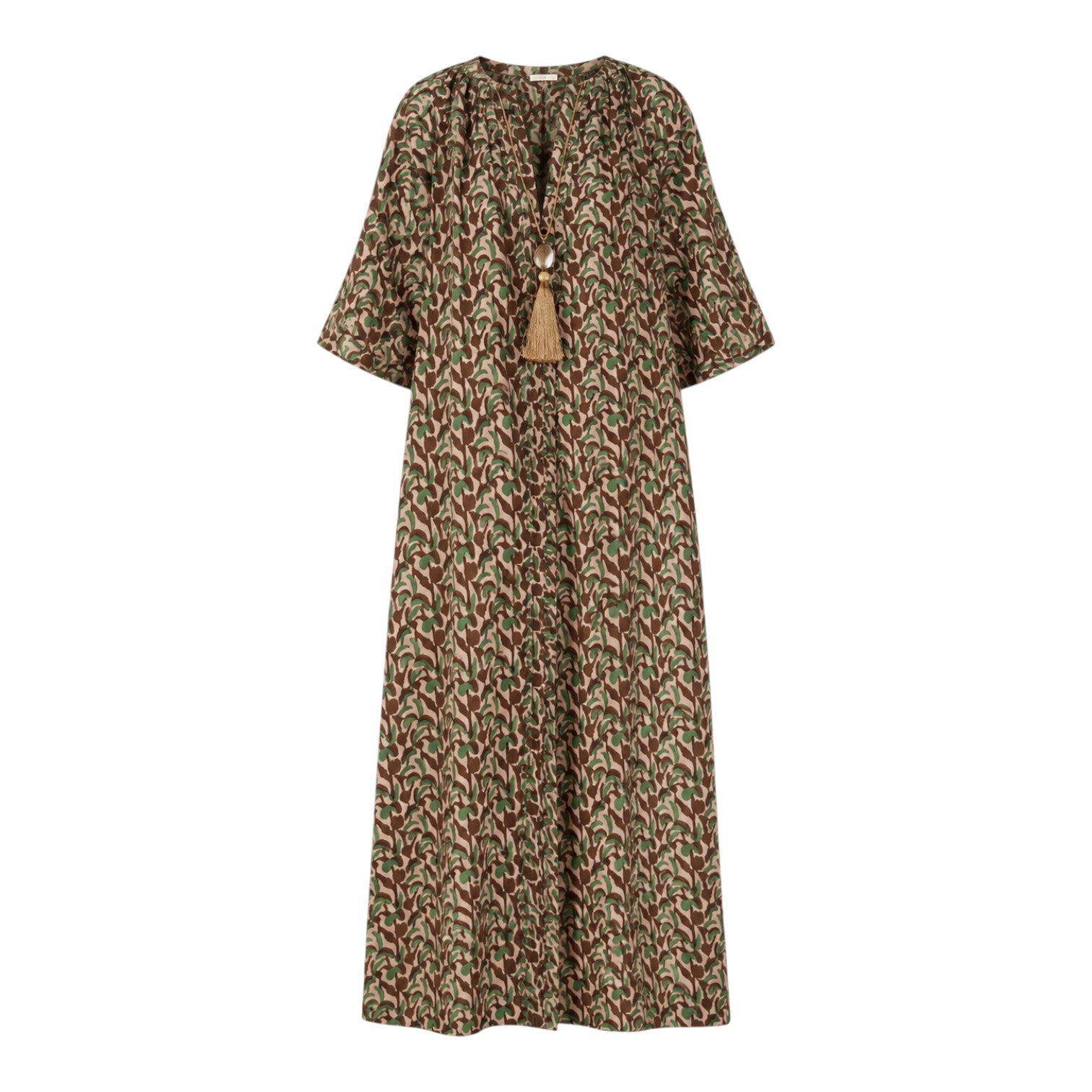 Lostine Dried Cattail Dress