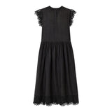 Uma Black Lace Dress