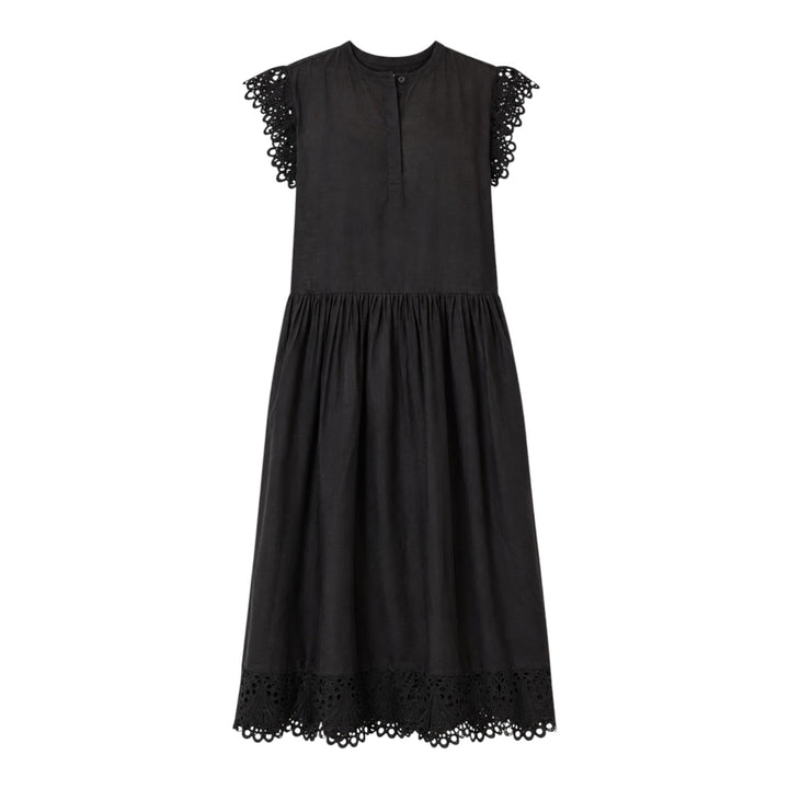 Uma Black Lace Dress