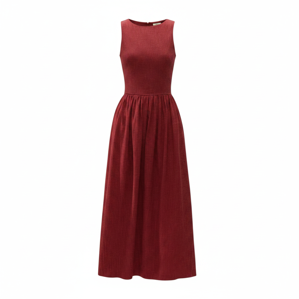 Carina Dress Porto Red