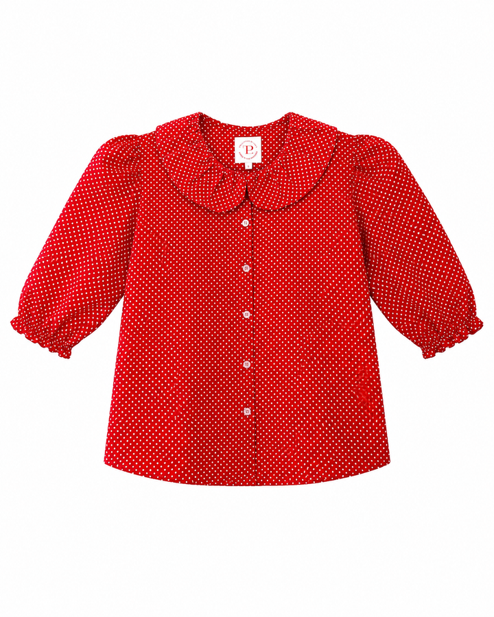 Charlie Cherry Dot Top