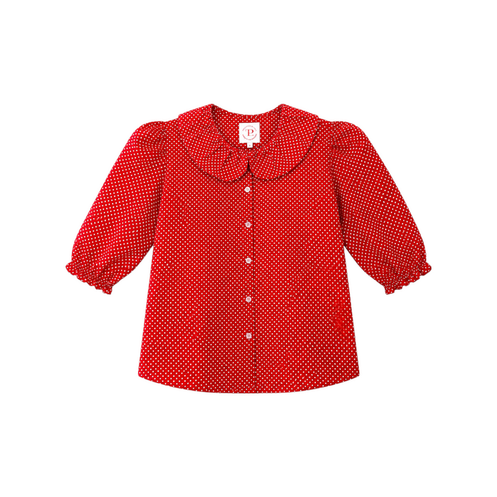 Charlie Cherry Dot Top