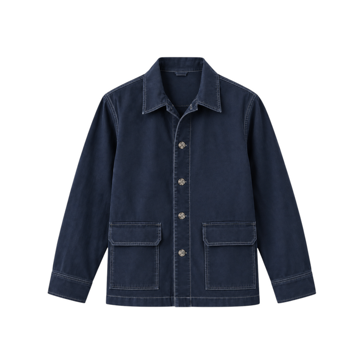 Classic Chore Coat in Navy