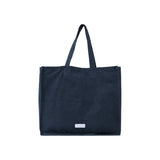 Storm Blue Large Canvas Tote