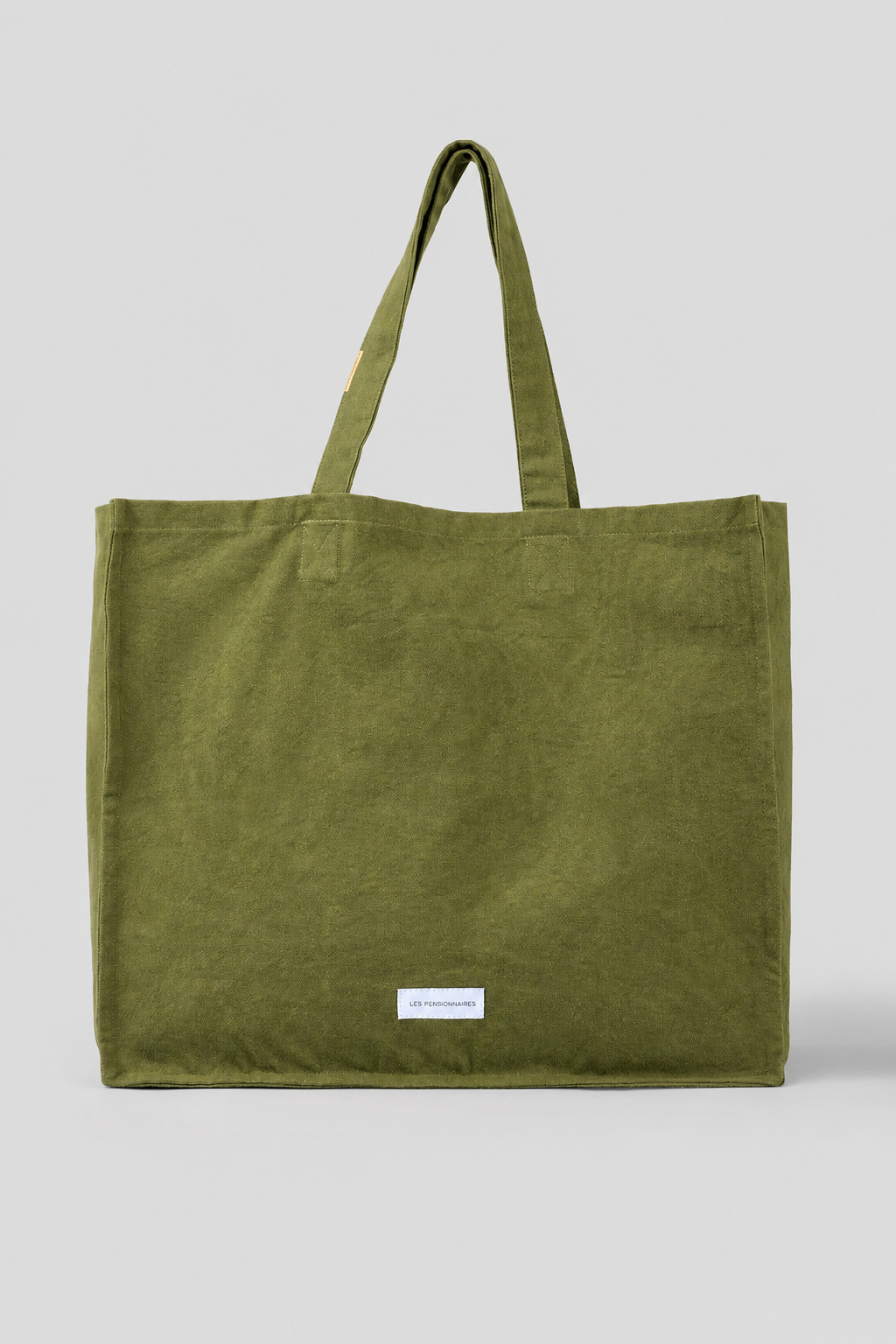 Moss Green Large Canvas Tote