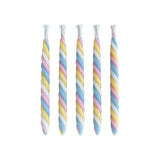 Twisted Marshmallow Candle Set of 5
