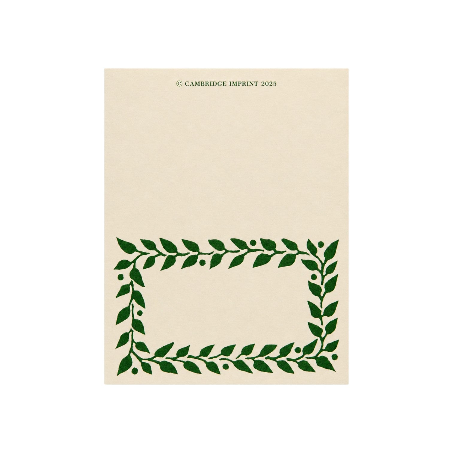 Pack of Twelve Pea Green Place Cards