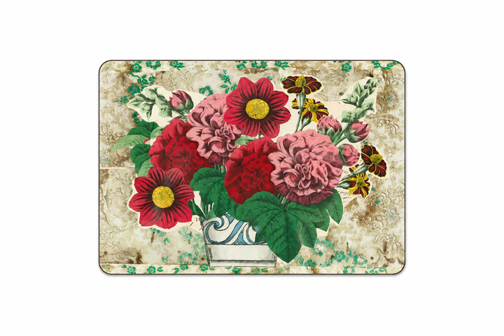 Placemat Set of 2 Summer Flowers