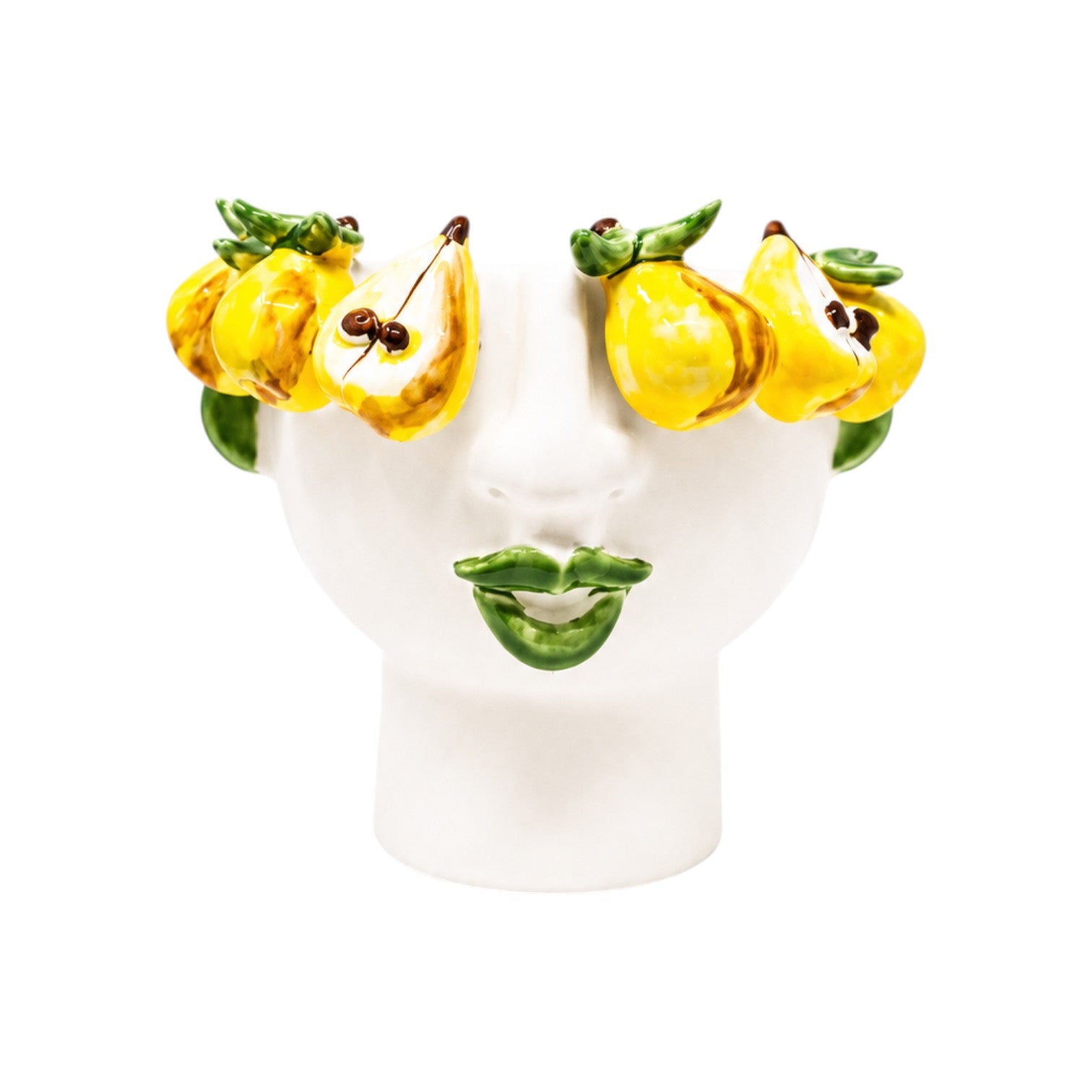 Face Vase Pear Small