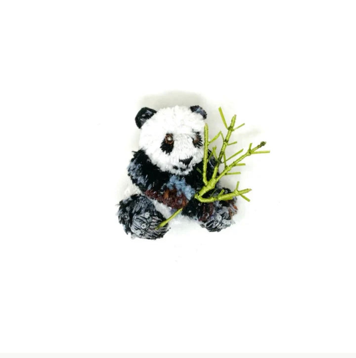 Panda Brooch
