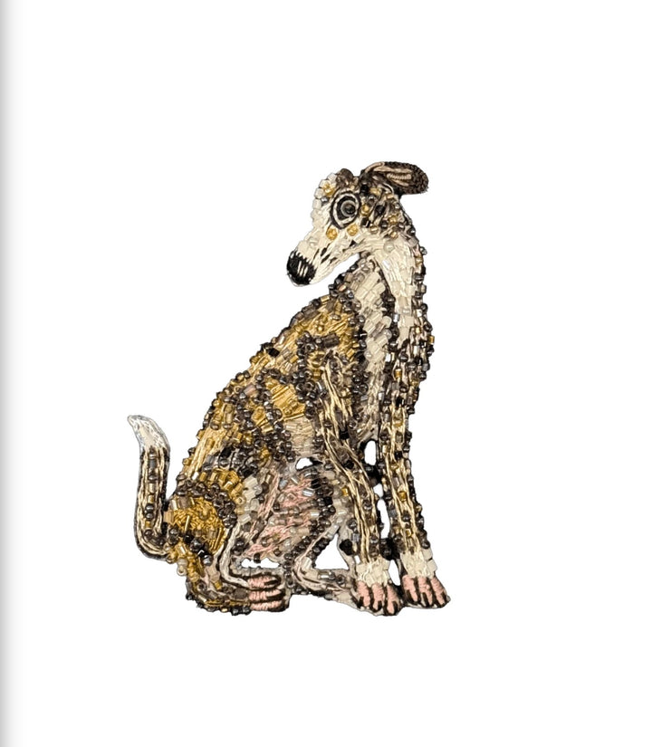 Greyhound Brooch